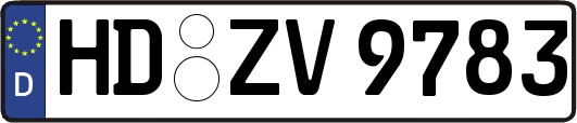 HD-ZV9783