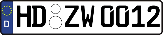 HD-ZW0012