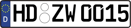 HD-ZW0015