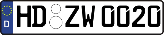 HD-ZW0020