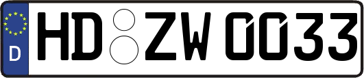 HD-ZW0033