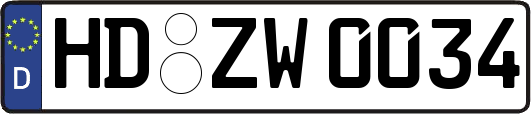 HD-ZW0034