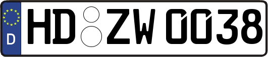 HD-ZW0038