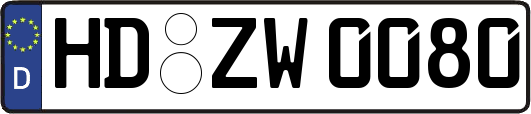 HD-ZW0080