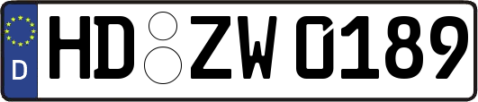 HD-ZW0189