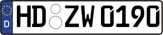 HD-ZW0190