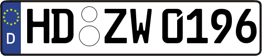 HD-ZW0196