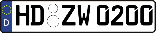 HD-ZW0200
