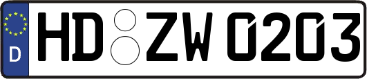 HD-ZW0203
