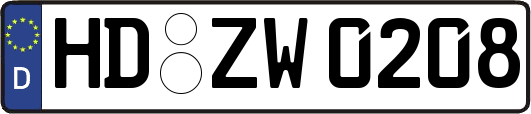 HD-ZW0208