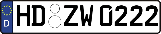 HD-ZW0222