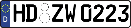 HD-ZW0223