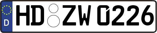 HD-ZW0226
