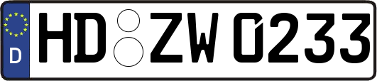 HD-ZW0233