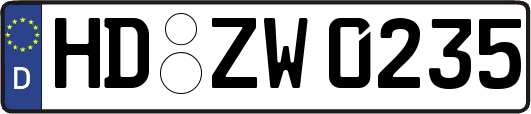 HD-ZW0235