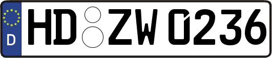 HD-ZW0236