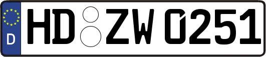 HD-ZW0251