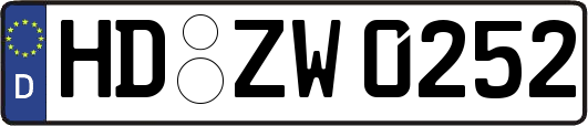 HD-ZW0252