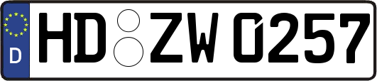 HD-ZW0257