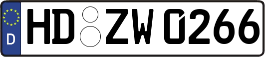 HD-ZW0266