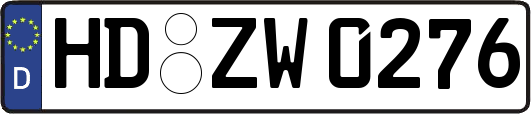 HD-ZW0276