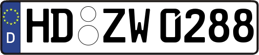 HD-ZW0288