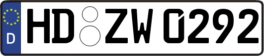 HD-ZW0292