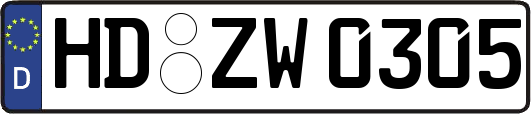 HD-ZW0305