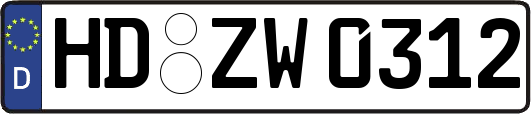 HD-ZW0312