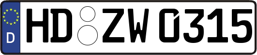 HD-ZW0315