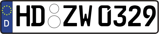 HD-ZW0329