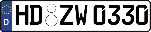 HD-ZW0330