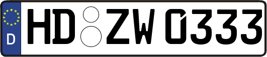 HD-ZW0333