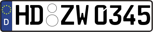 HD-ZW0345