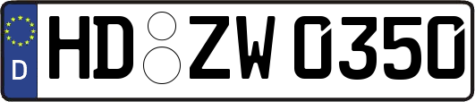 HD-ZW0350