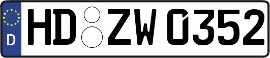 HD-ZW0352