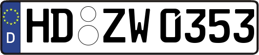 HD-ZW0353