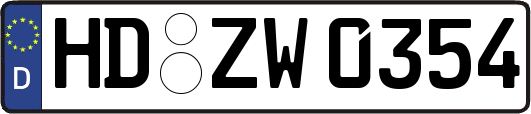HD-ZW0354