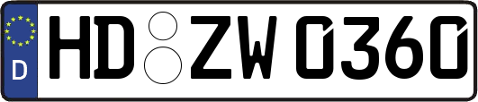 HD-ZW0360