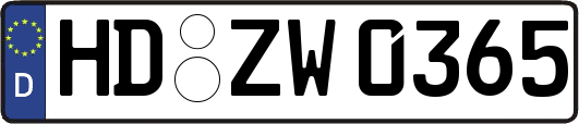 HD-ZW0365