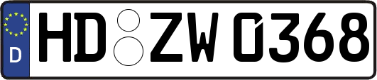 HD-ZW0368