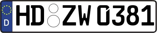 HD-ZW0381