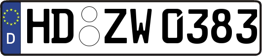 HD-ZW0383