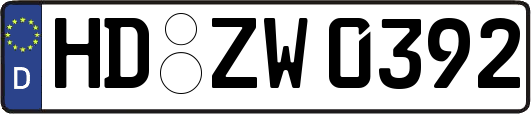HD-ZW0392