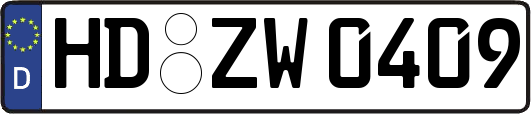 HD-ZW0409