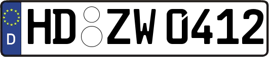 HD-ZW0412