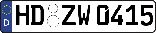 HD-ZW0415