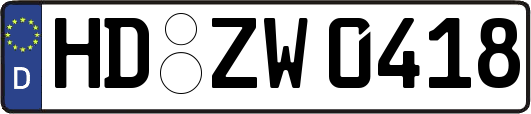 HD-ZW0418