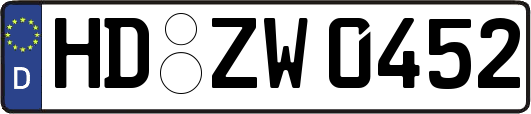 HD-ZW0452