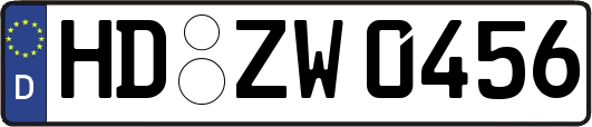 HD-ZW0456